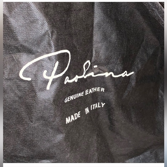 Like new! Paolina Italian Leather Tote bag Shopping bag for Women handbag - Picture 5 of 6